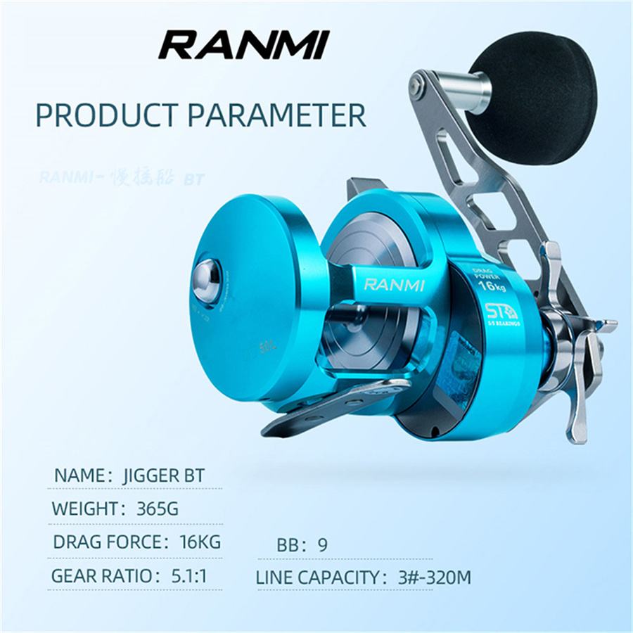 RYOBI RANMI BT50 Slow Jigging  - Fishing Boat Steering Wheel ulasan dan harga
