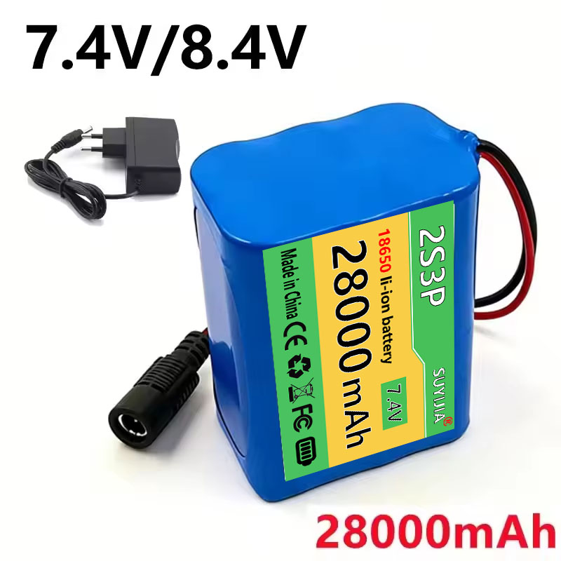 8.4V 28Ah 2s3p 18650 Lithium B - Fishing Boat Navigation Light ulasan dan harga